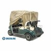 Eevelle Greenline 4 Passenger Golf Cart Storage Cover - Tan GLCT04